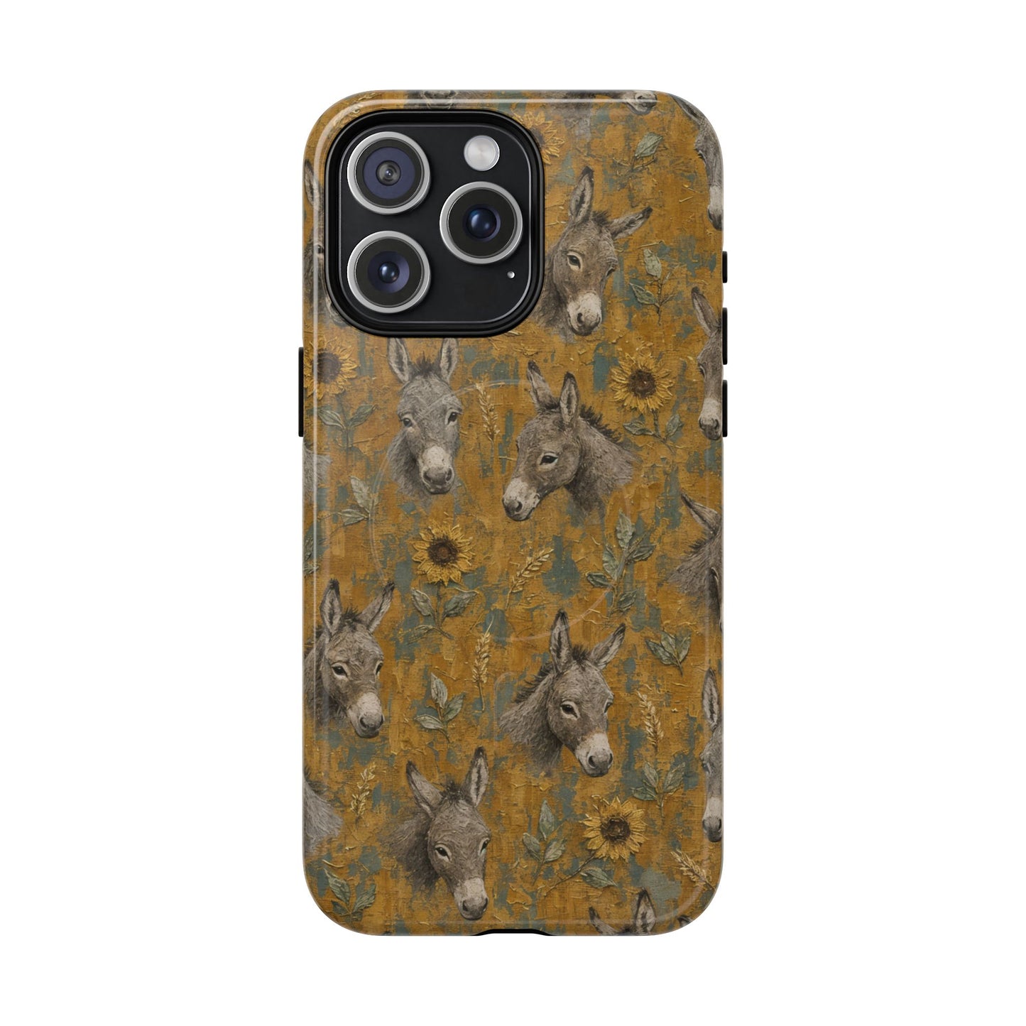 Donkey Sunflower Magnetic Case