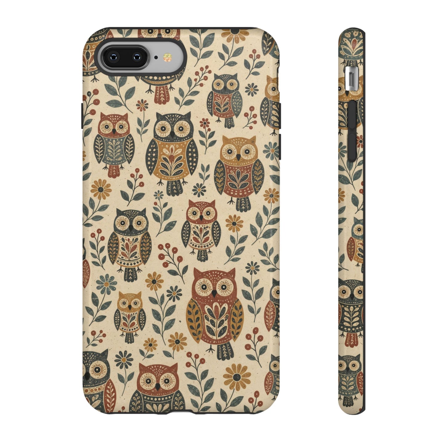 Folk Owls Tough Case