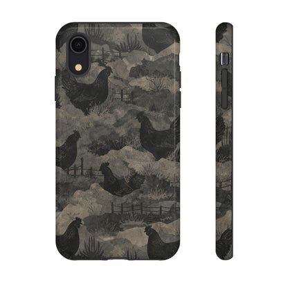 Camo Chickens Tough Case