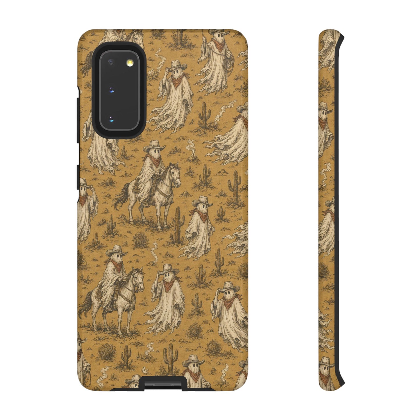 Ghost Cowboy Toile Tough Case