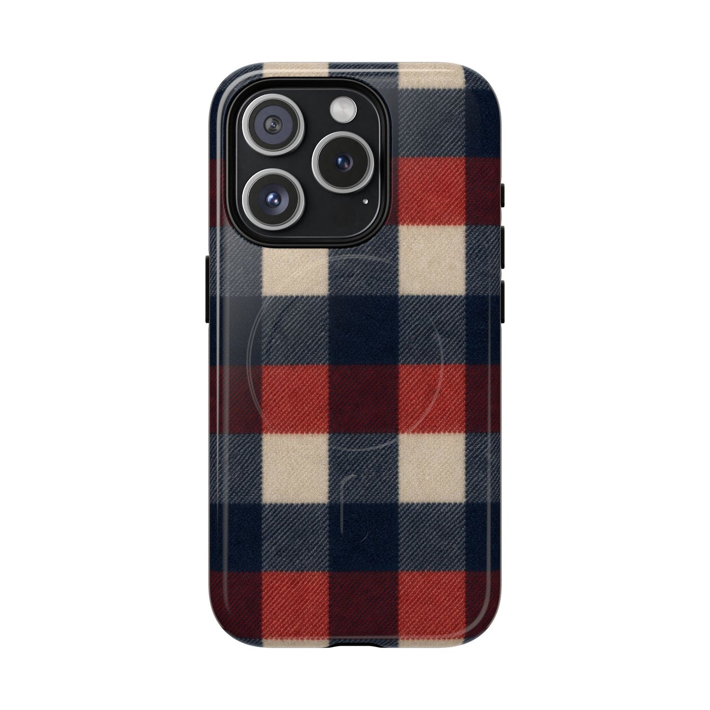 Patriotic Plaid Magnetic Case