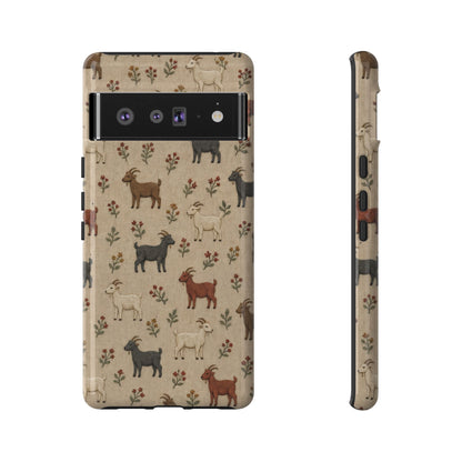 Stitched Goats Tough Case