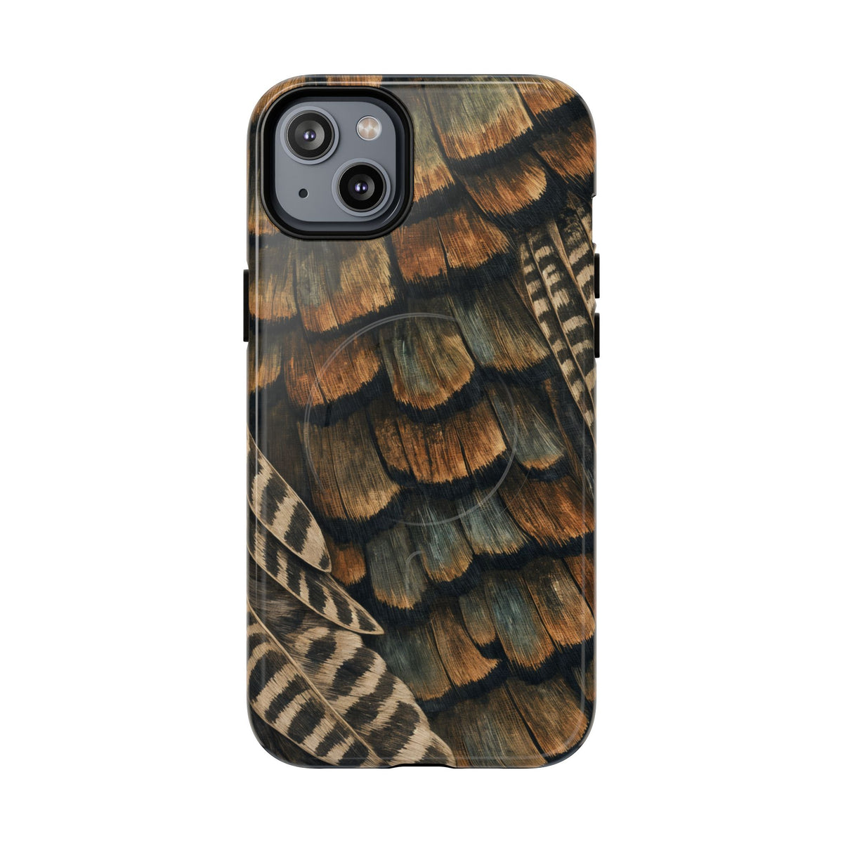 Turkey Feathers Magnetic Case