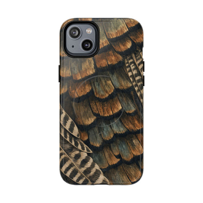 Turkey Feathers Magnetic Case