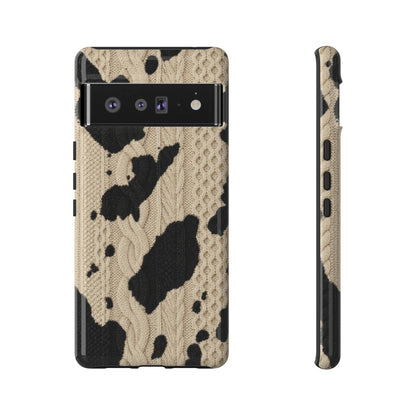 Cable Knit Cowhide Tough Case