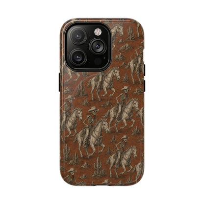 Skeleton Cowboy Ride Magnetic Case