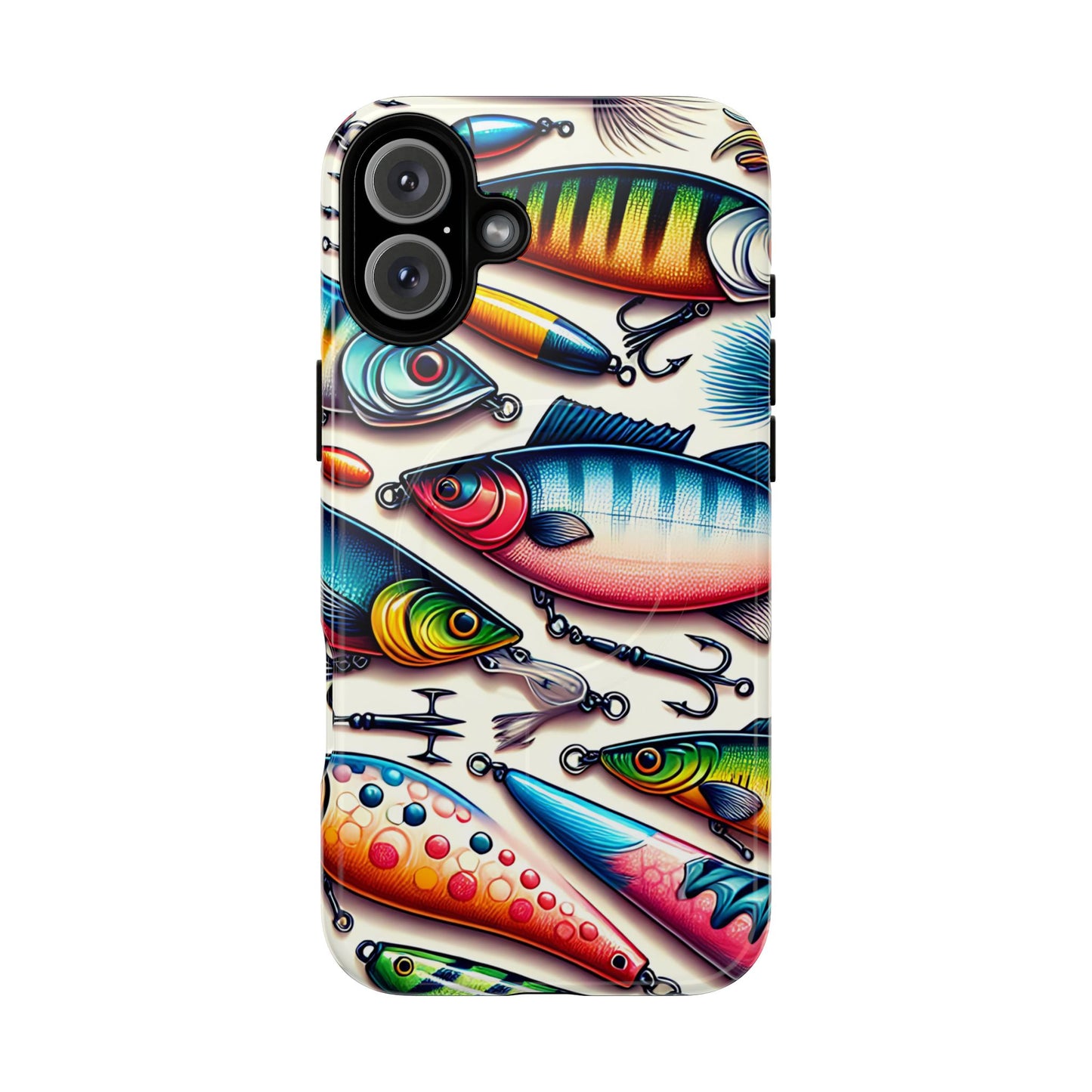 Colorful Fishing Lures Magnetic Case