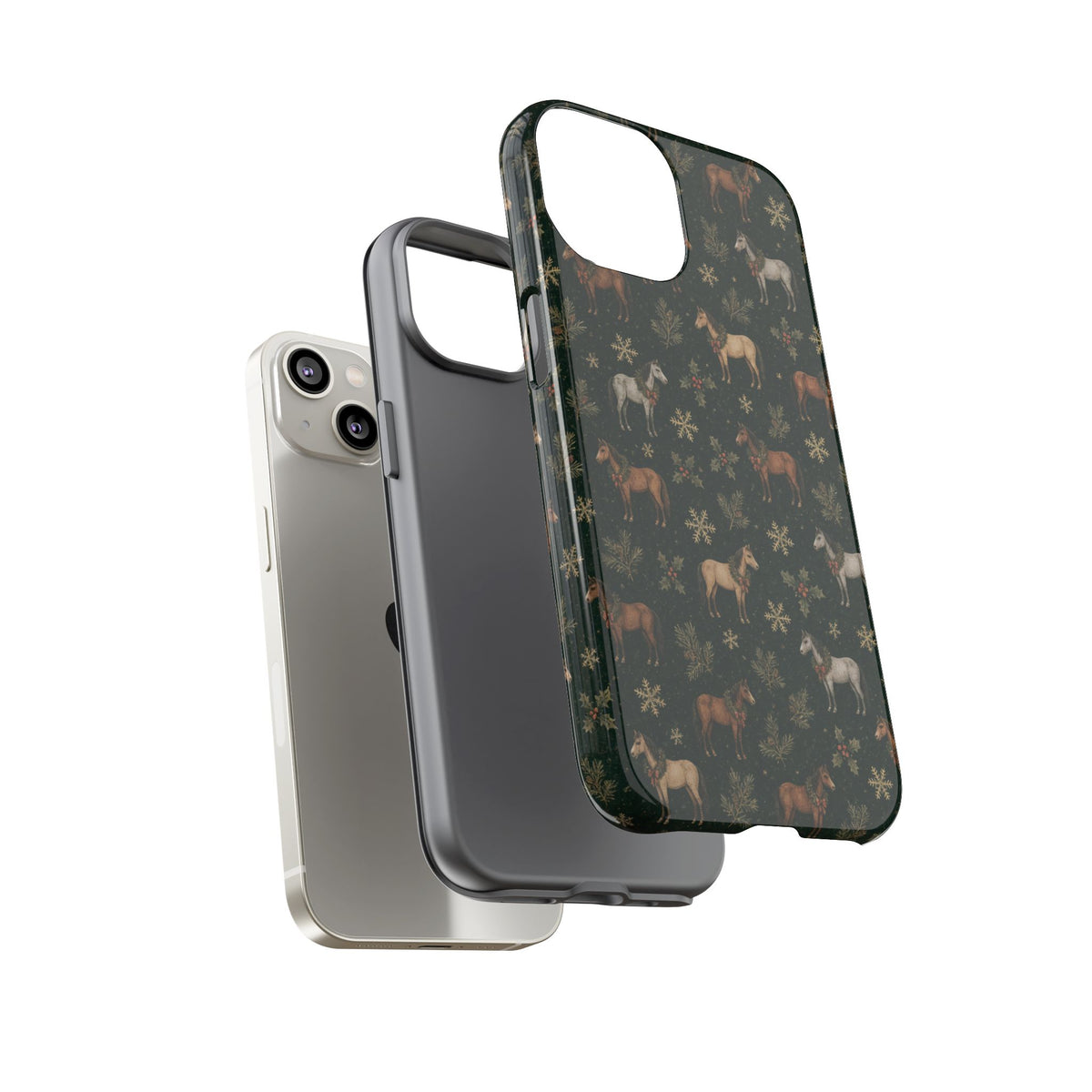 Evergreen Horses Tough Case