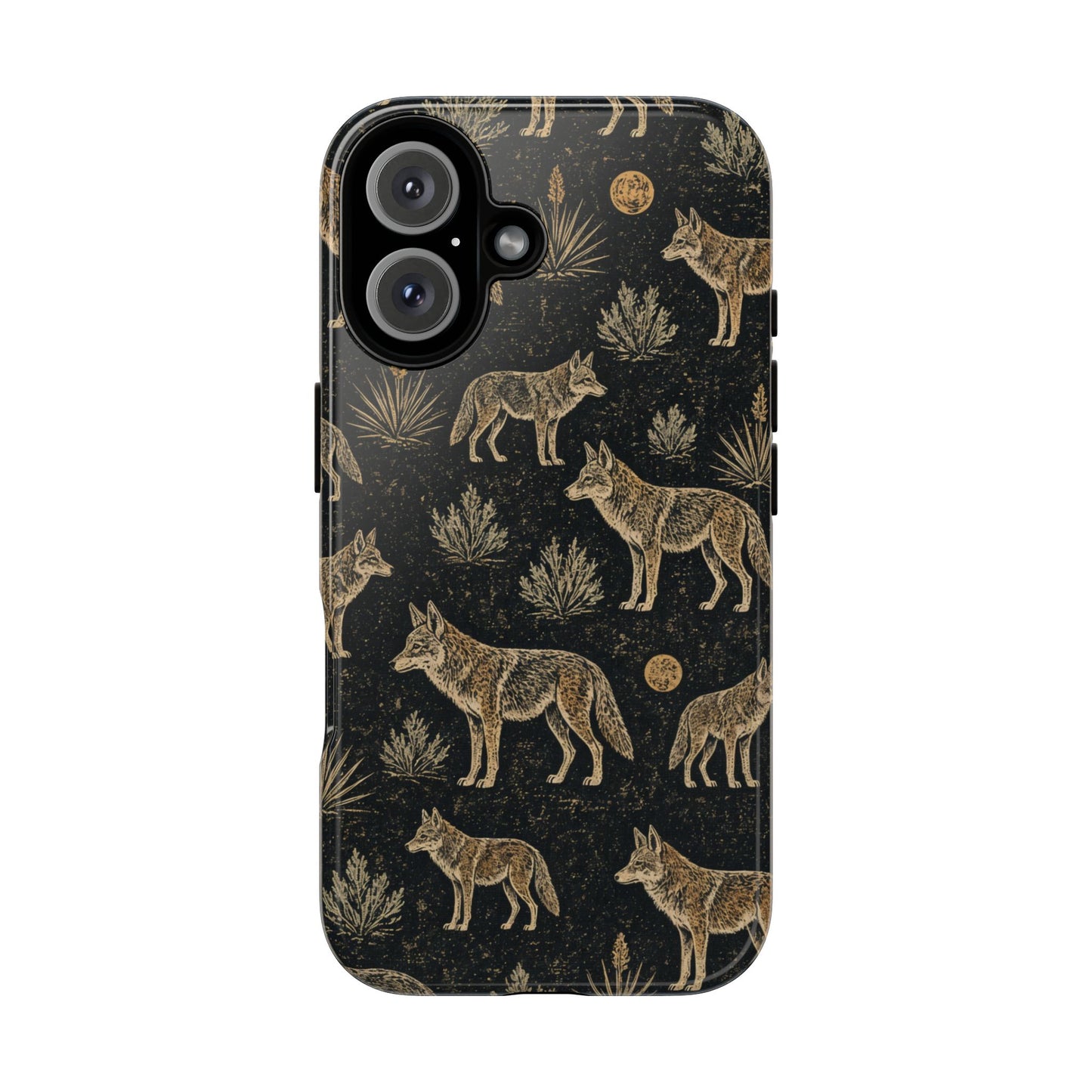 Moonlit Coyote Tough Case