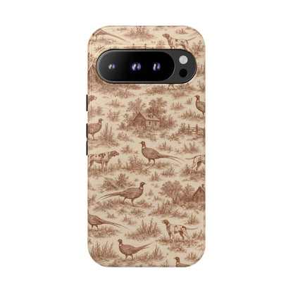 Pheasant Toile Tough Case