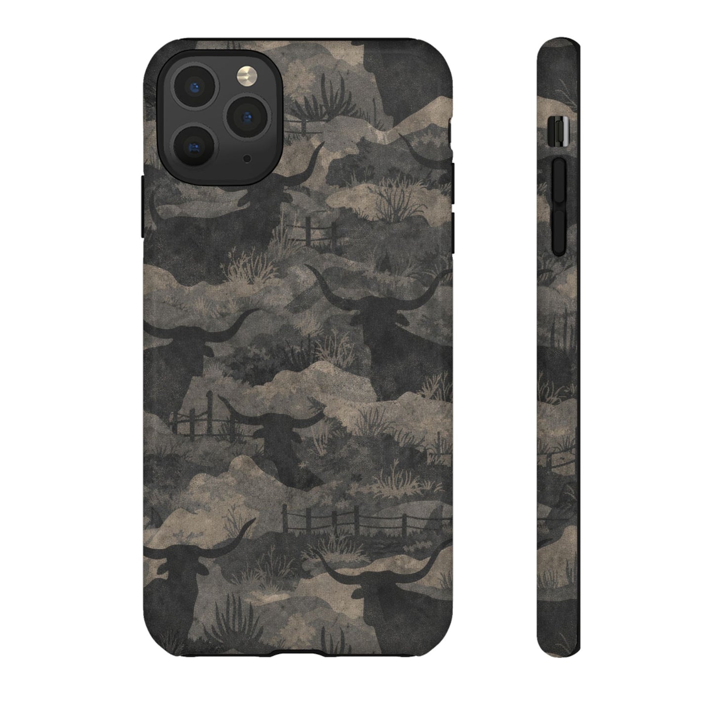 Camo Longhorns Tough Case