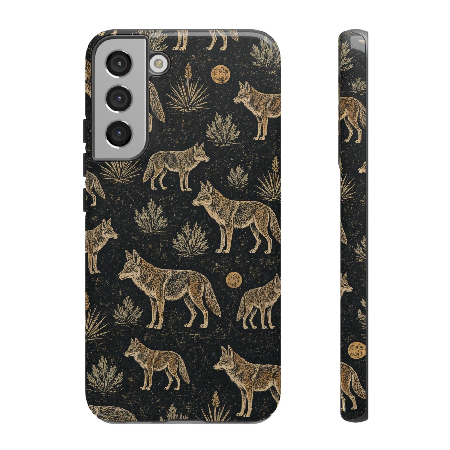 Moonlit Coyote Tough Case