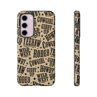 Cowgirl Slang Tough Case