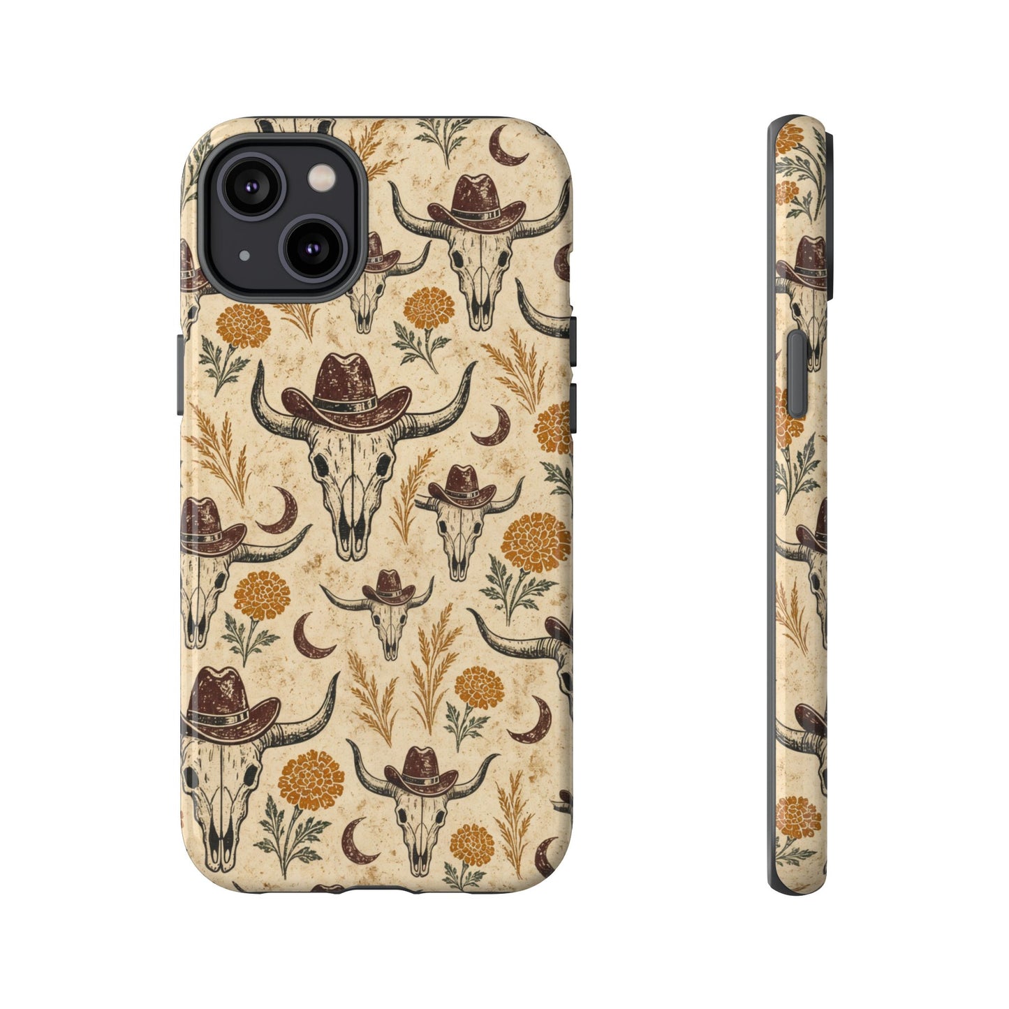 Marigold Skull Tough Case