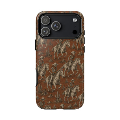 Skeleton Cowboy Ride Tough Case
