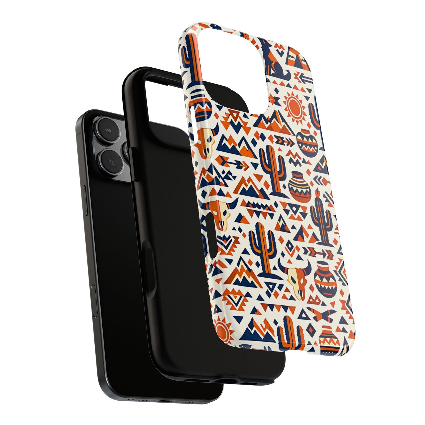 Southwest Tribal Orange Tough Case