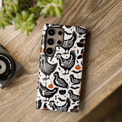 Skeleton Chickens Phone Case