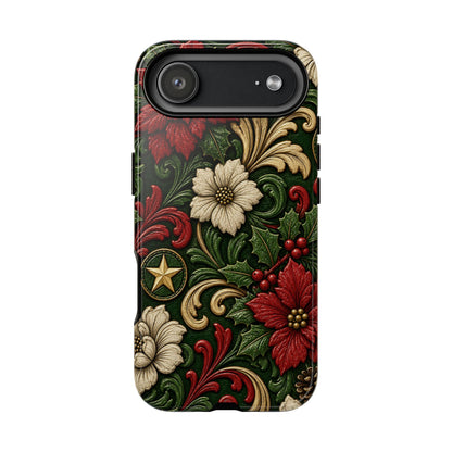 Tooled Christmas Stars Tough Case