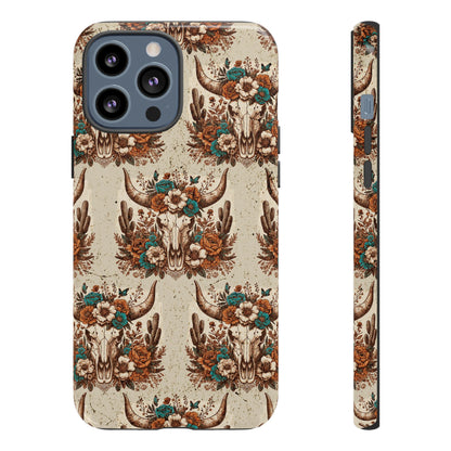 Boho Bull Skull Tough Case