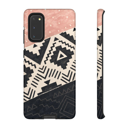 Blush Aztec Tough Case