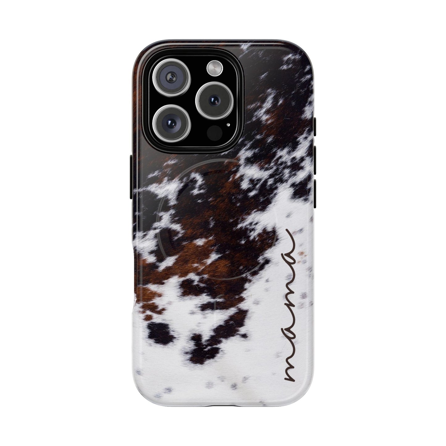 Cowhide Mama Magnetic Case
