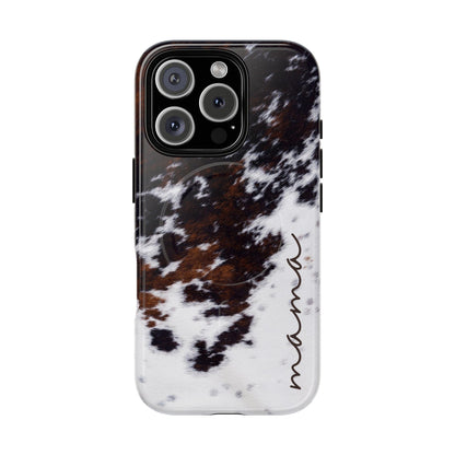 Cowhide Mama Magnetic Case