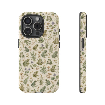 Watercolor Frogs Tough Case