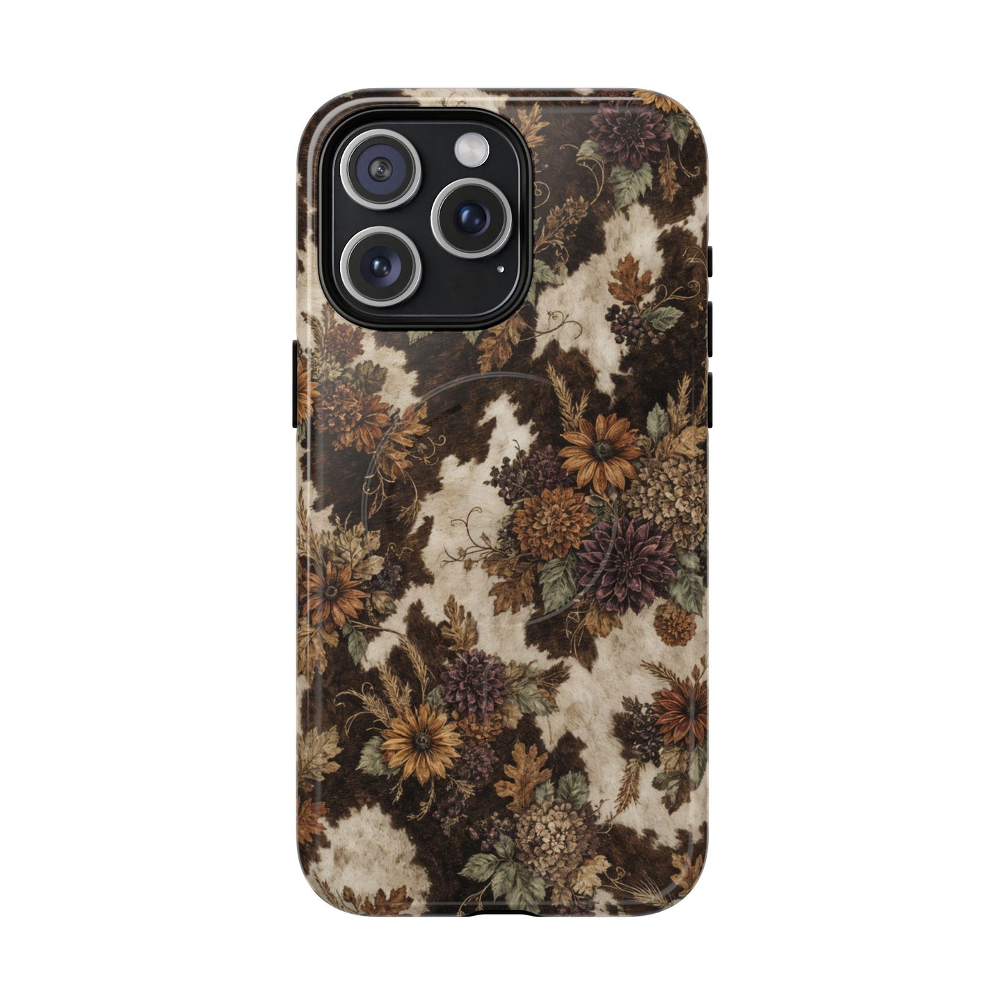 Cowhide Mums Magnetic Case
