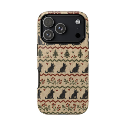 Black Cat Sweater Tough Case