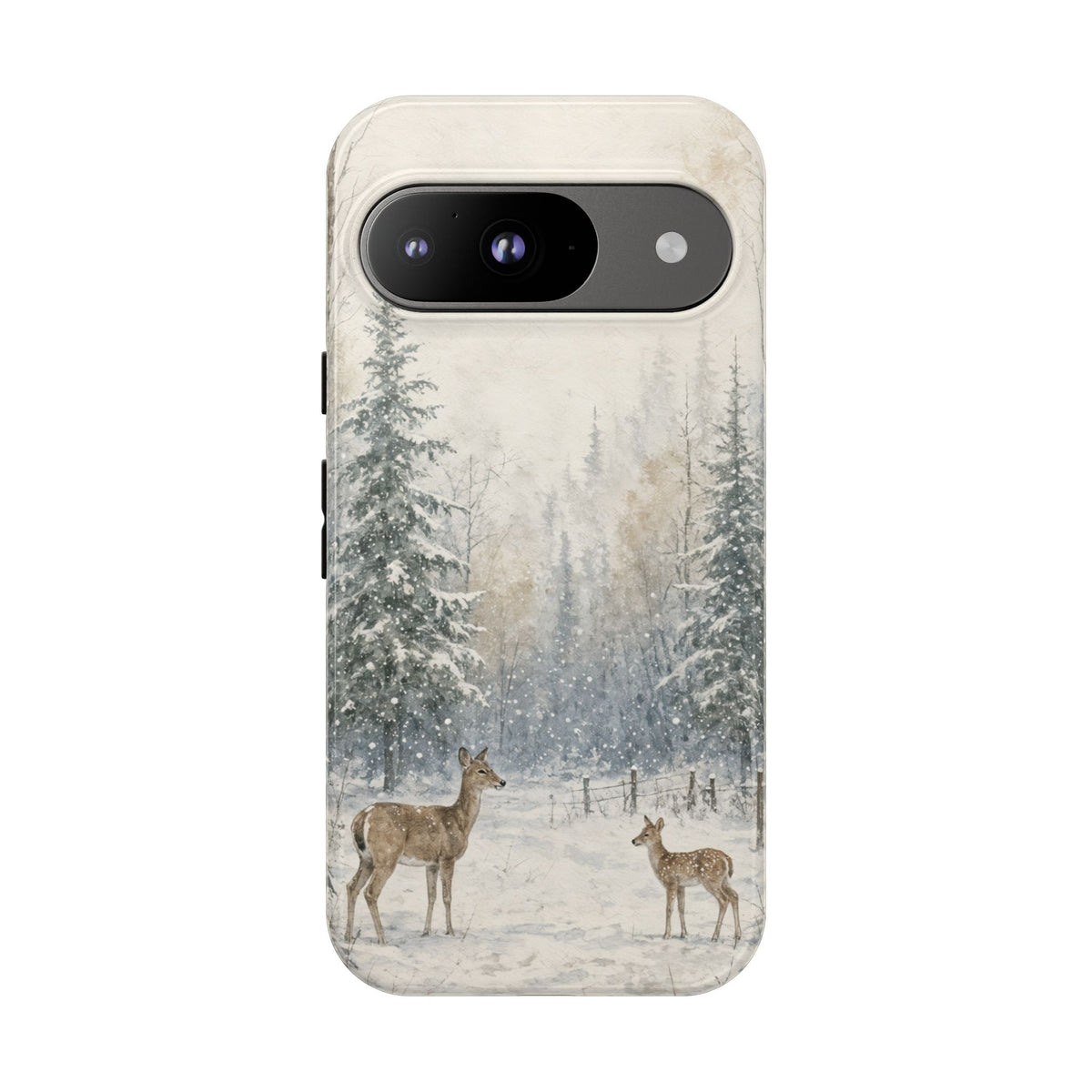 Snowy Doe Tough Case