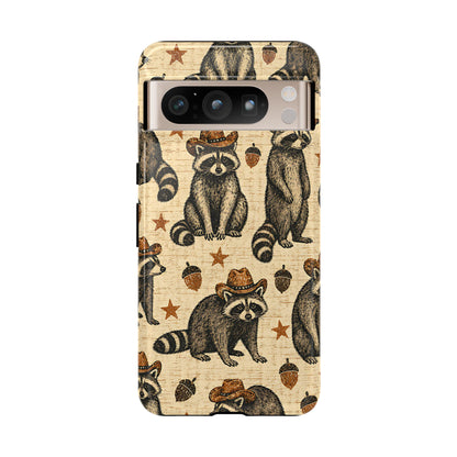 Retro Raccoon Tough Case