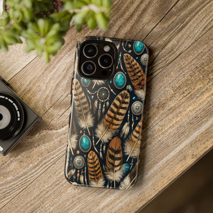 Southwest Feather Tough Case