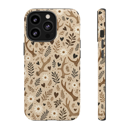 Antler Daisies Tough Case