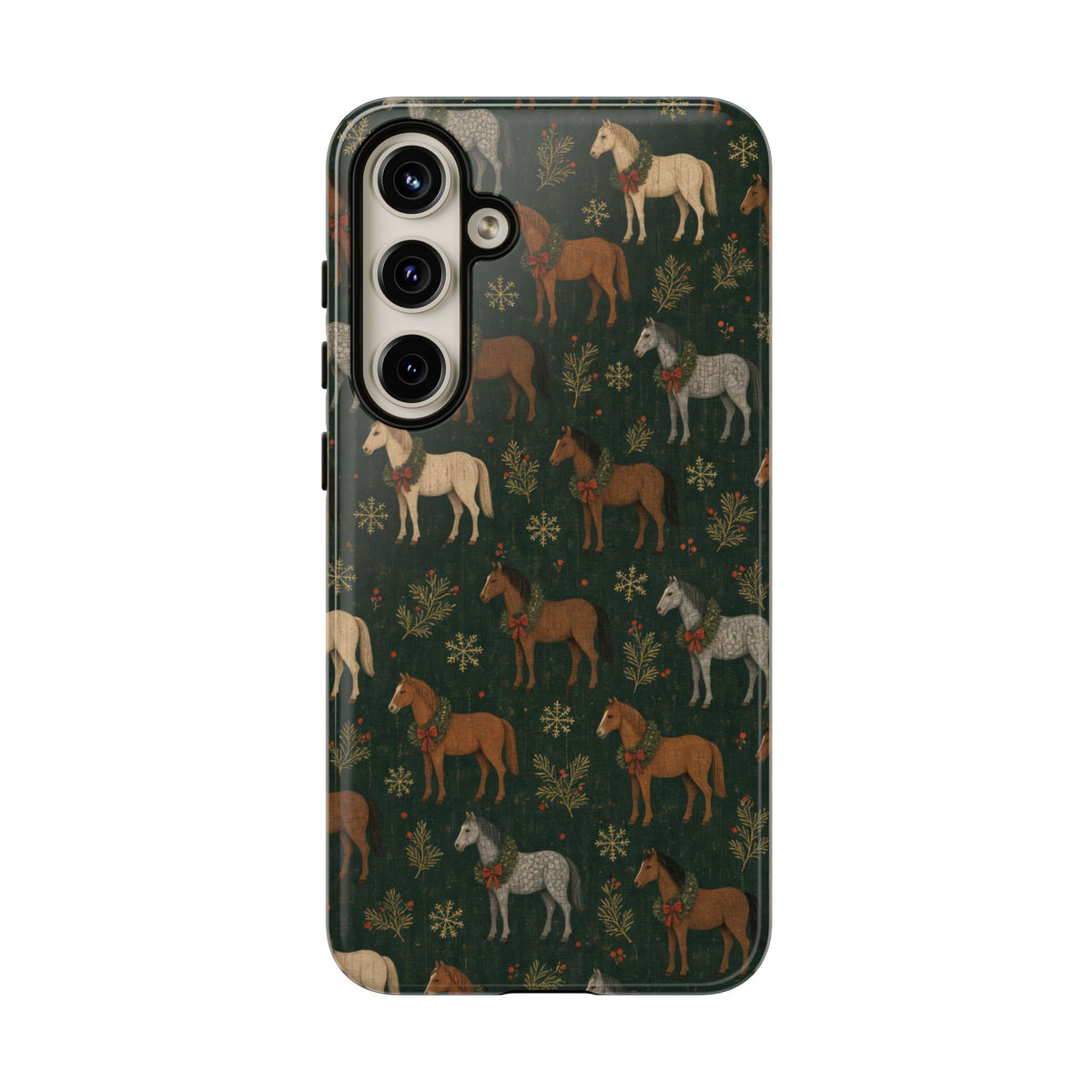 Wreath Horses Tough Case