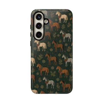 Wreath Horses Tough Case