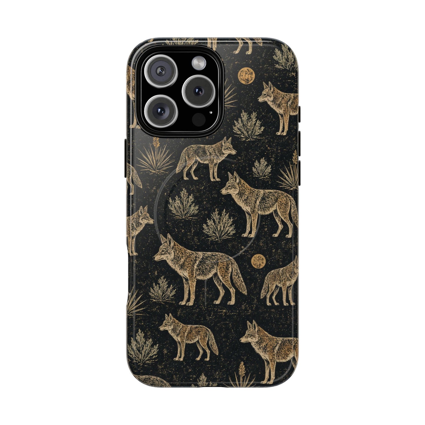 Moonlit Coyote Magnetic Case