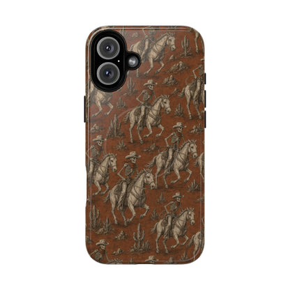 Skeleton Cowboy Ride Magnetic Case