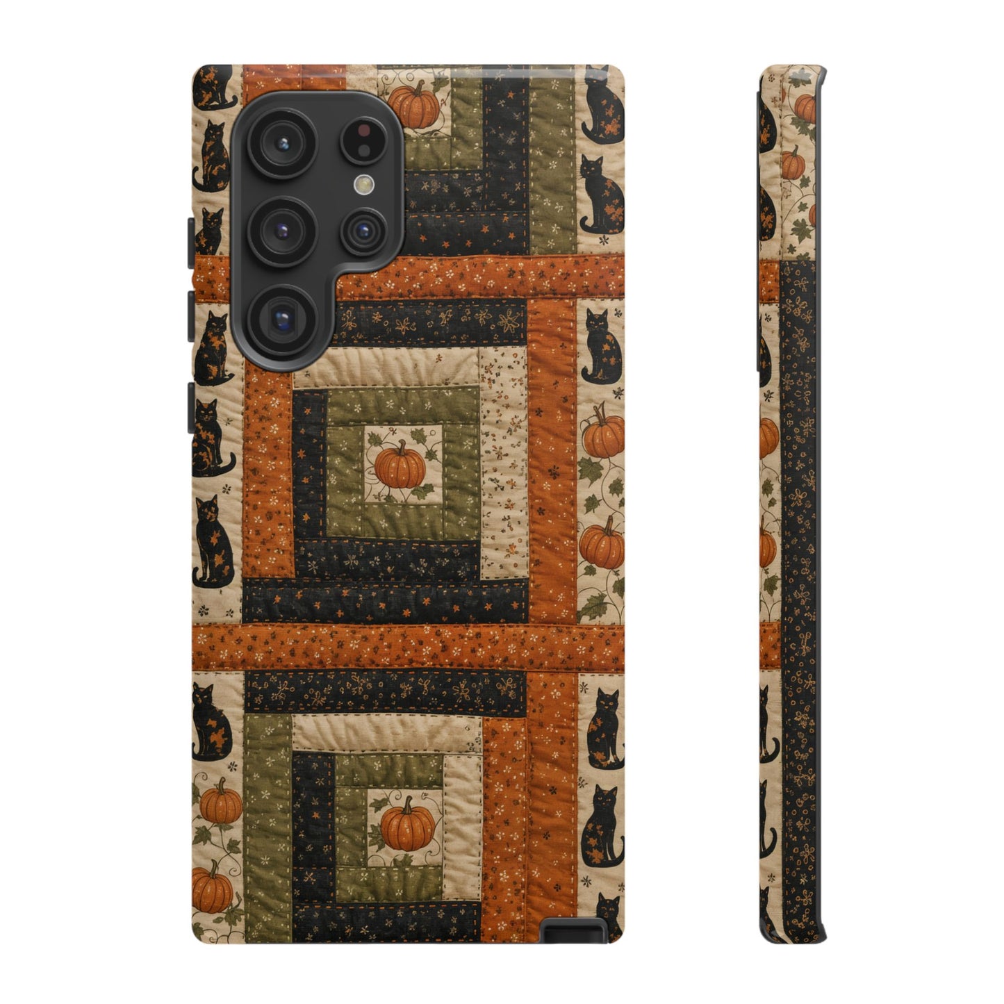 Halloween Quilt Tough Case