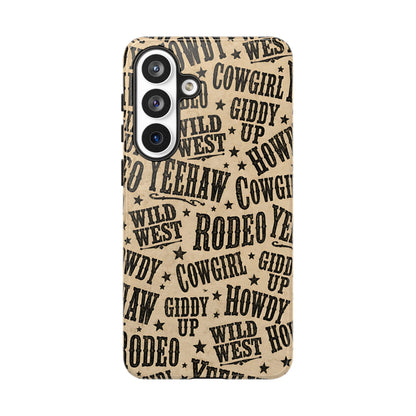 Cowgirl Slang Tough Case