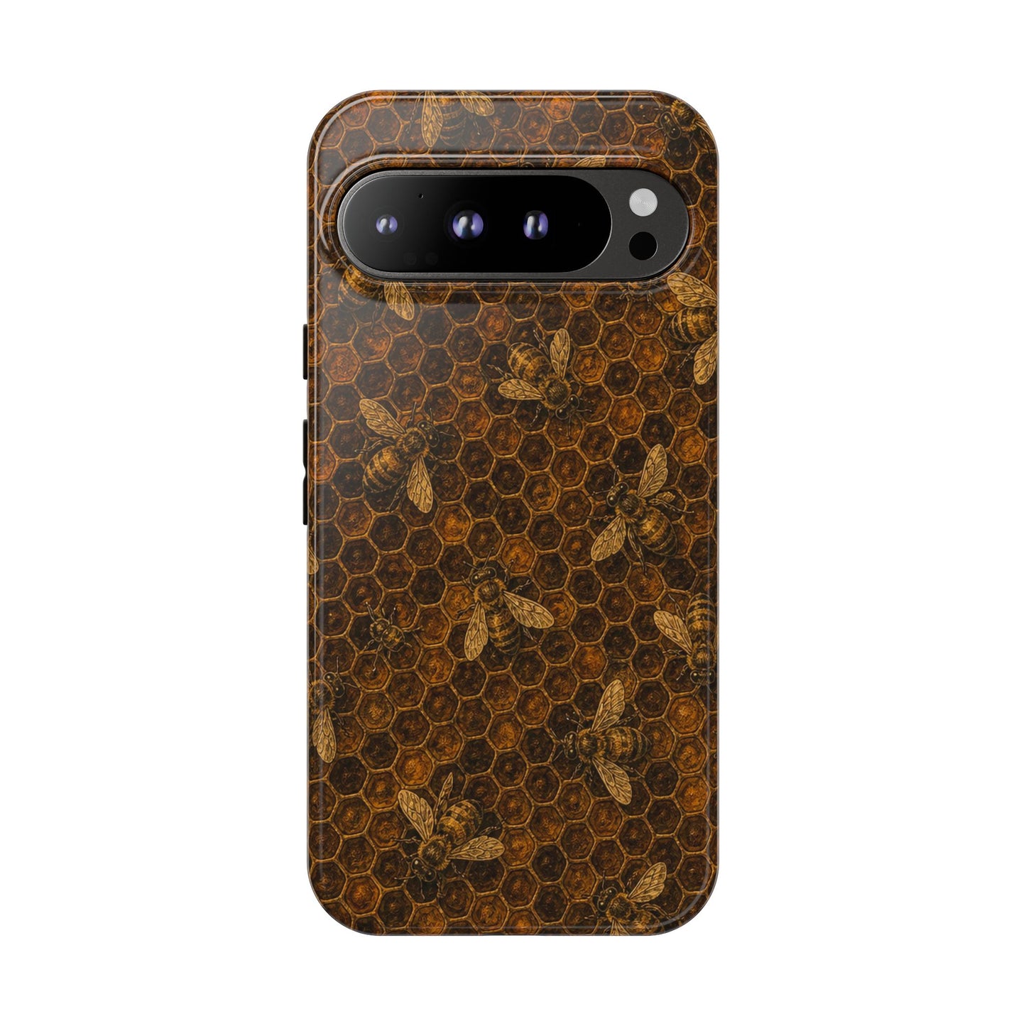Golden Honeycomb Tough Case