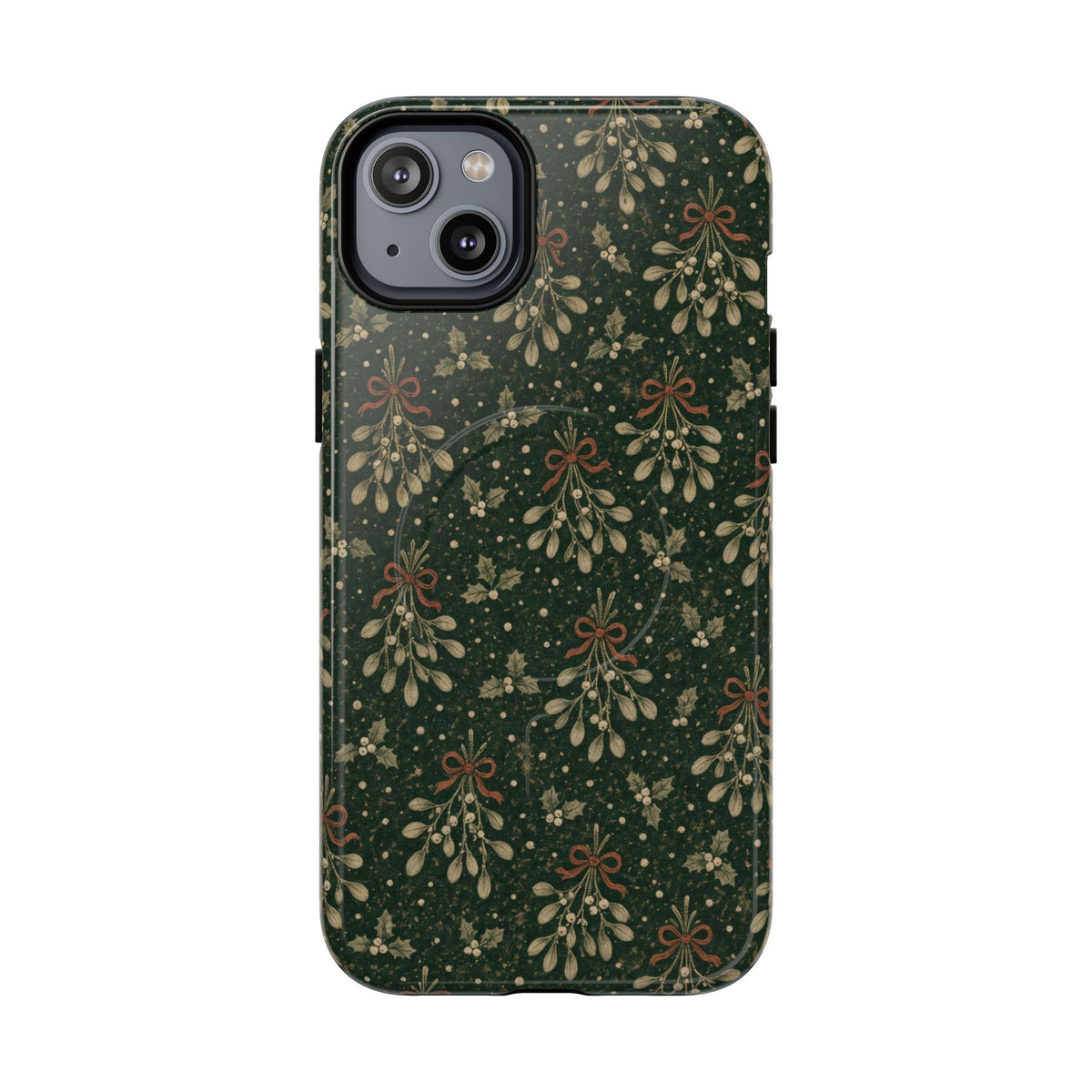Mistletoe Etching Magnetic Case