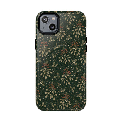 Mistletoe Etching Magnetic Case