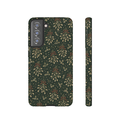 Mistletoe Etching Tough Case