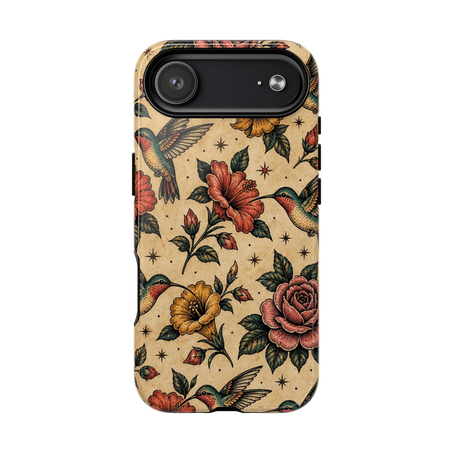 Hummingbird Rose Magnetic Case