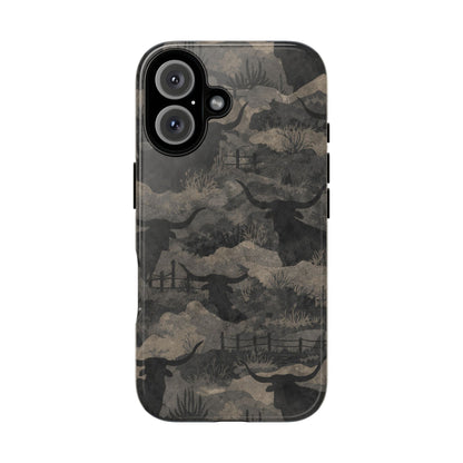 Camo Longhorns Tough Case