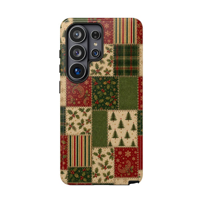 Holiday Patchwork Tough Case