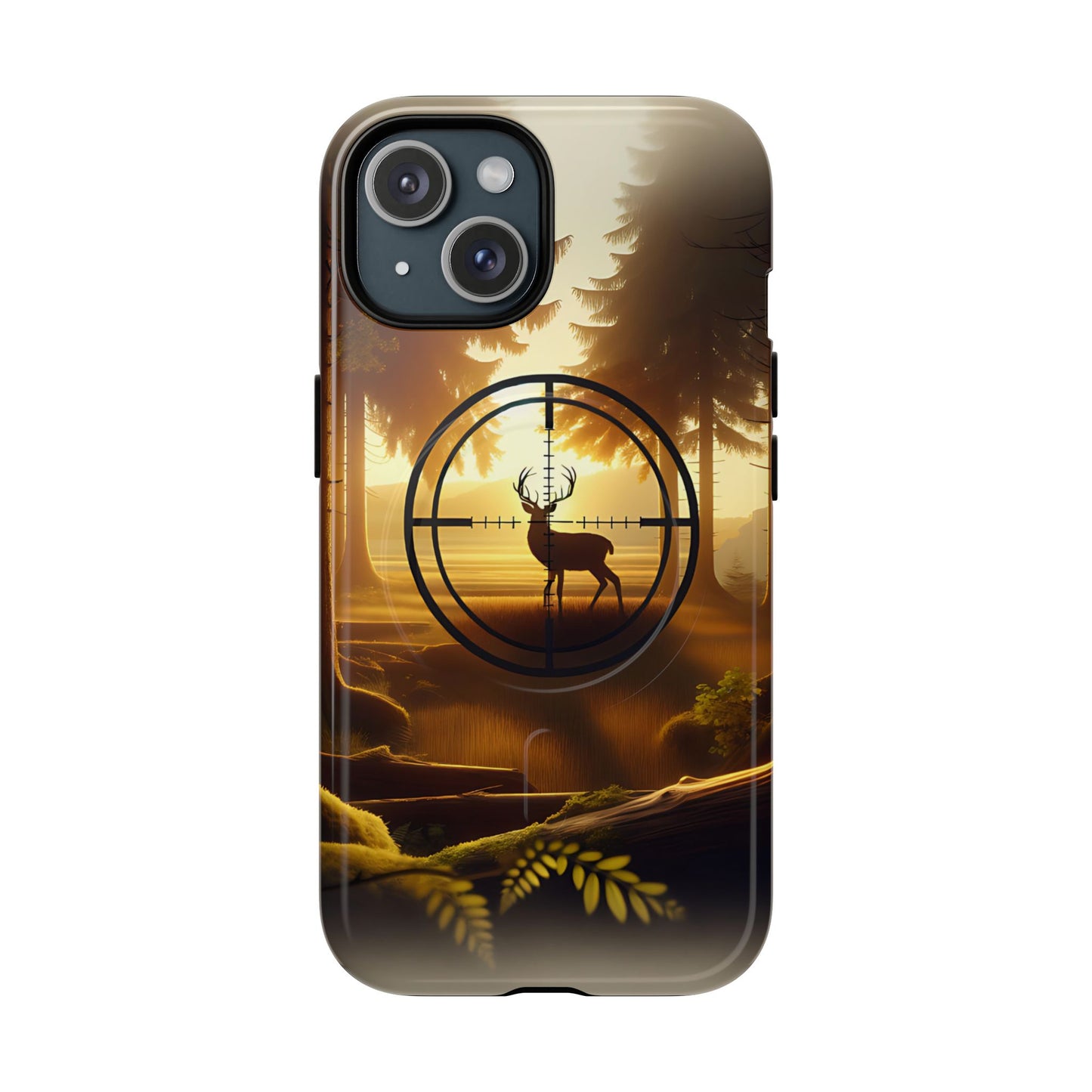 Golden Crosshairs Deer Magnetic Case