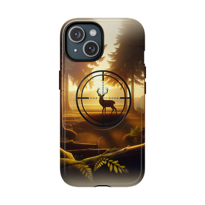 Golden Crosshairs Deer Magnetic Case