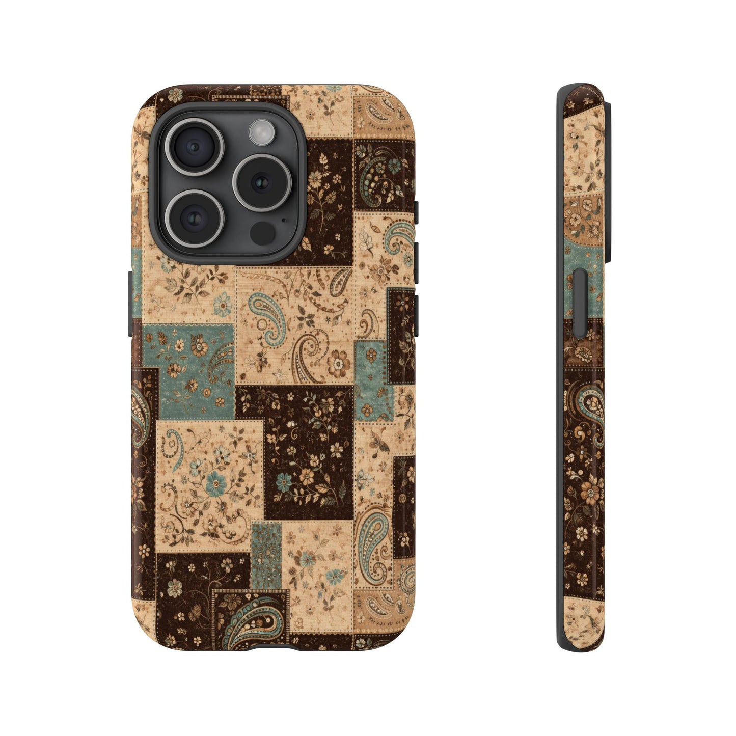 Chocolate Patchwork Tough Case