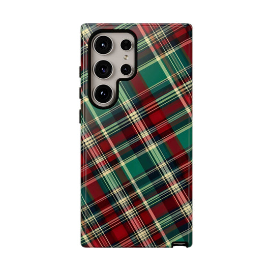 Country Christmas Plaid Phone Case
